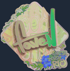 Sticker | faveN (Holo) | Rio 2022