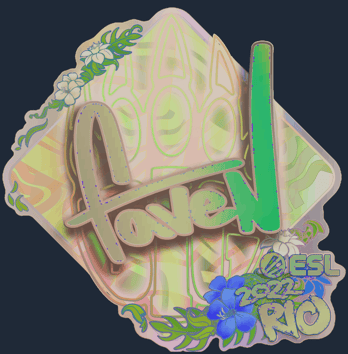 Sticker | faveN (holográfica) | Río 2022