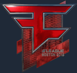 Sticker | FaZe Clan (Foil) | Boston 2018