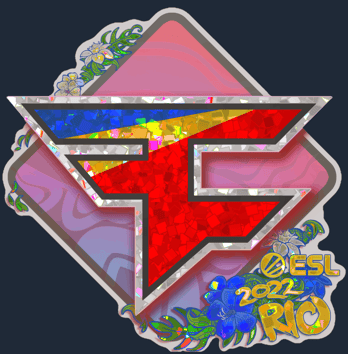 Sticker | FaZe Clan (purpurina) | Río 2022
