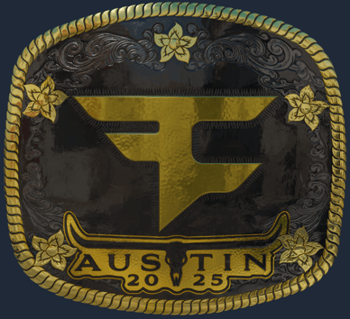 Sticker | FaZe Clan（金色）| 2025年奥斯汀锦标赛