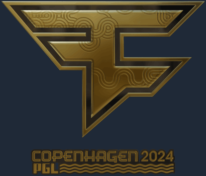Sticker | FaZe Clan (dorada) | Copenhague 2024
