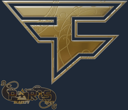Sticker | FaZe Clan (Gold) | Paris 2023