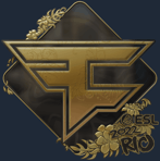 Sticker | FaZe Clan (Gold) | Rio 2022