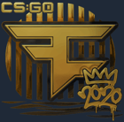Sticker | FaZe (Gold) | 2020 RMR image