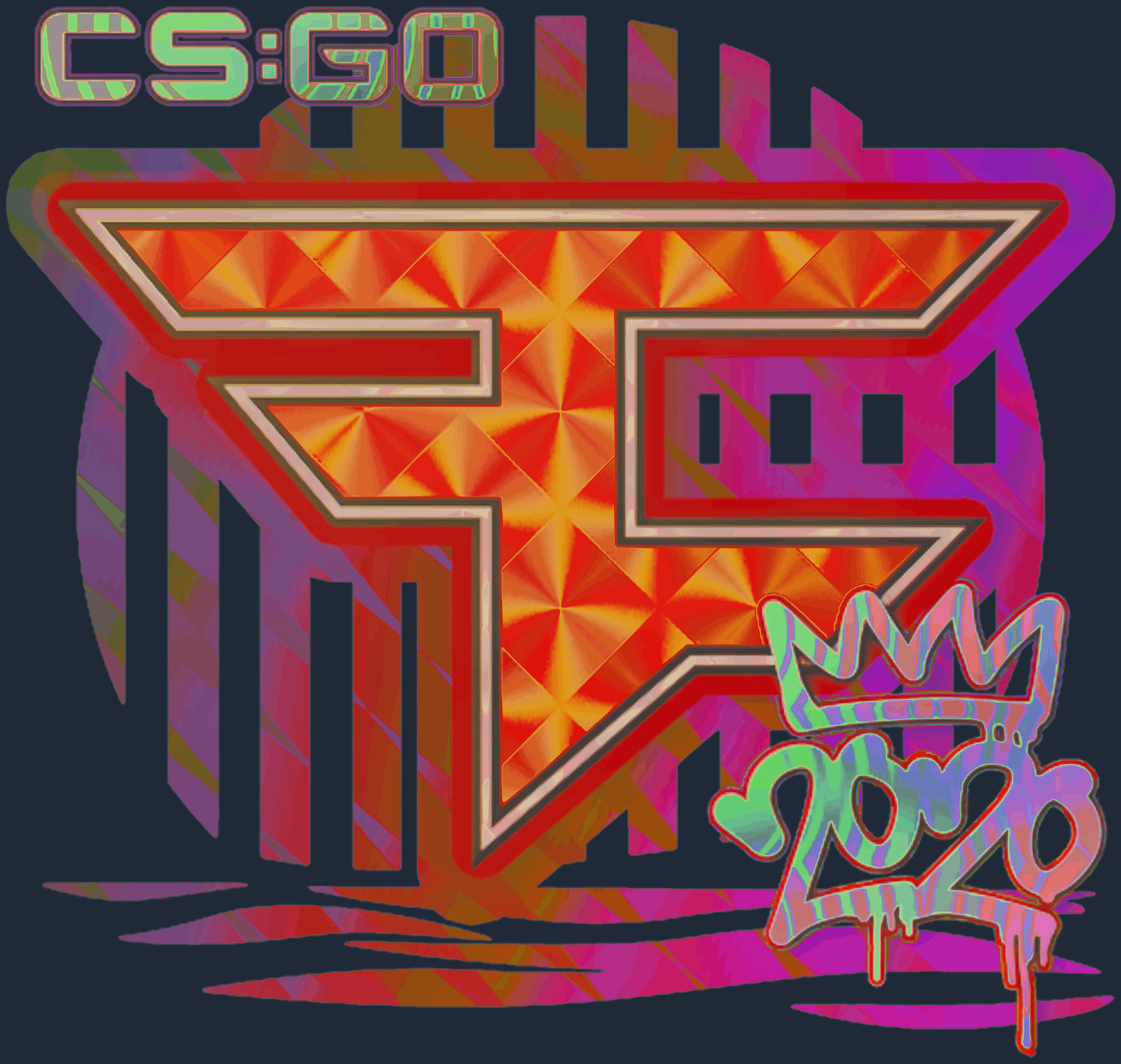Sticker | FaZe (Holo) | 2020 RMR