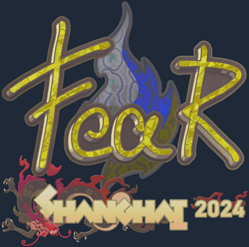 Sticker | fEAR (holográfica) | Shanghái 2024