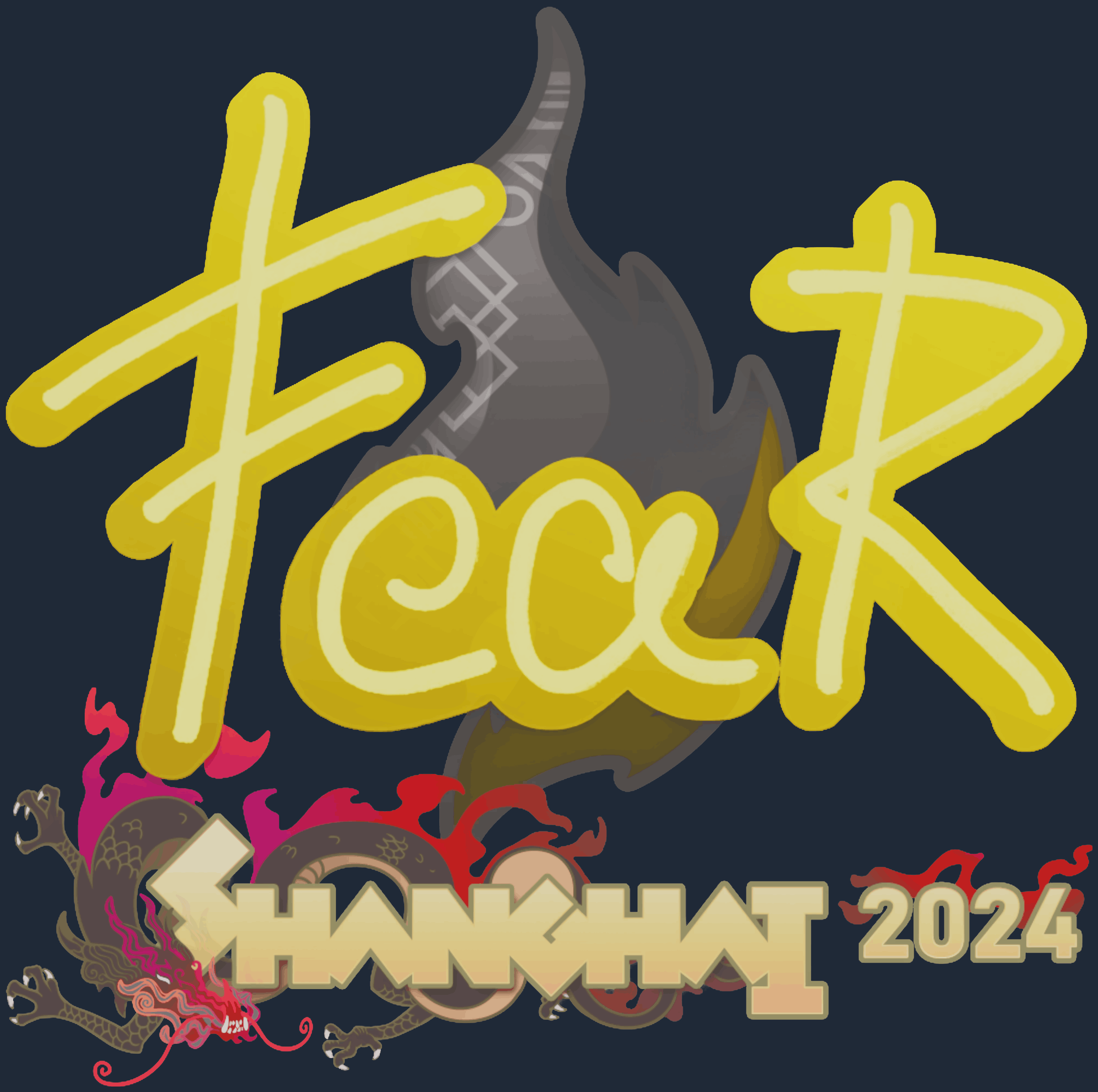 Sticker | fEAR | Shanghai 2024