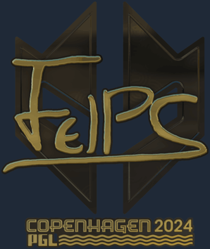 Sticker | felps (Gold) | Copenhagen 2024