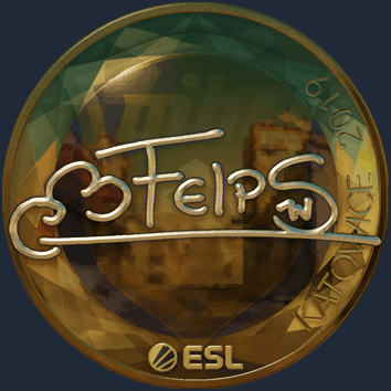Sticker | felps (dorada) | Katowice 2019