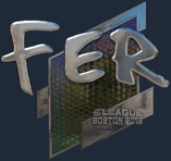 Sticker | fer (Foil) | Boston 2018