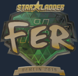 Sticker | fer (Gold) | Berlin 2019