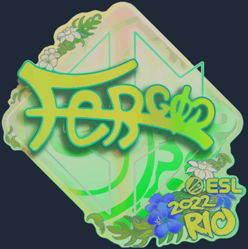 Sticker | fer (Holo) | Rio 2022