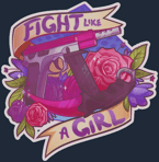 Sticker | Fight like a Girl
