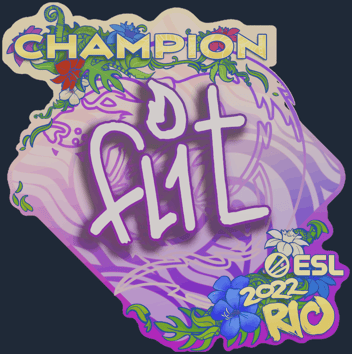 Sticker | FL1T (campeón) | Río 2022