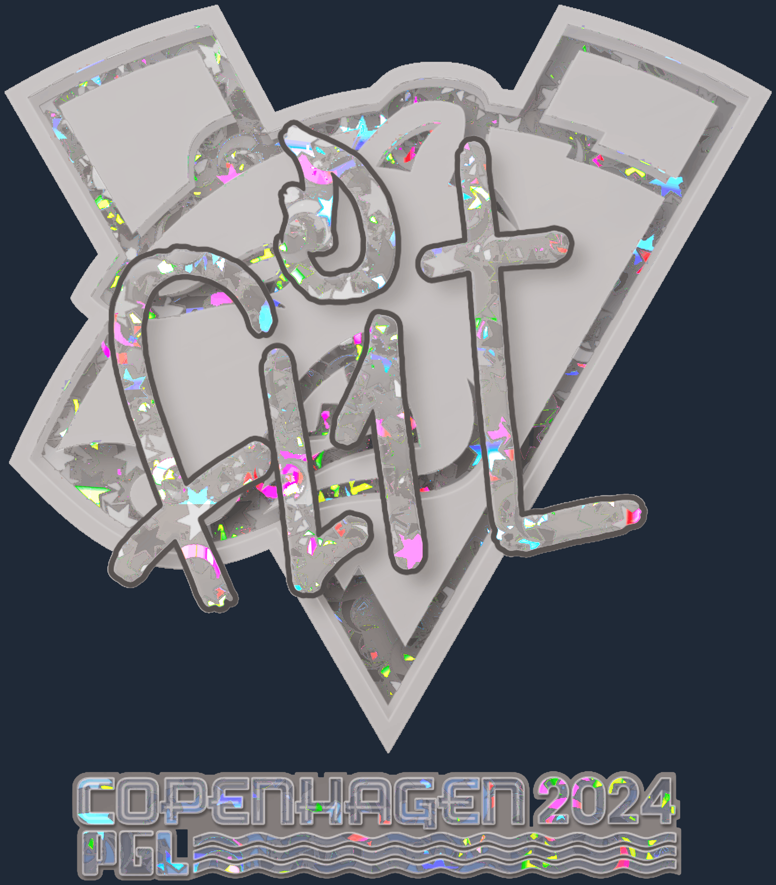 Sticker | FL1T (Glitter) | Copenhagen 2024