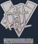 Sticker | FL1T (Glitter) | Copenhagen 2024