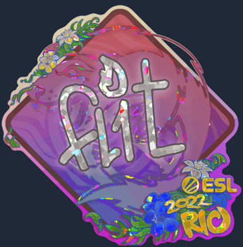 Sticker | FL1T (purpurina) | Río 2022