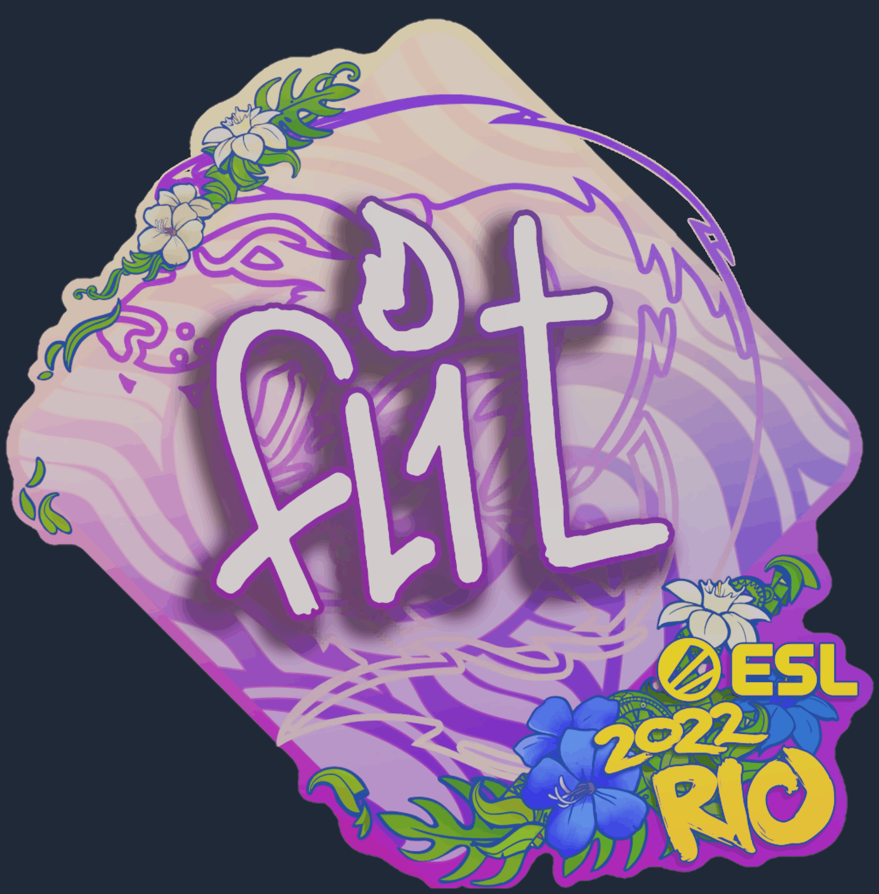 Sticker | FL1T | Rio 2022