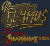 Sticker | FL4MUS (Gold) | Shanghai 2024