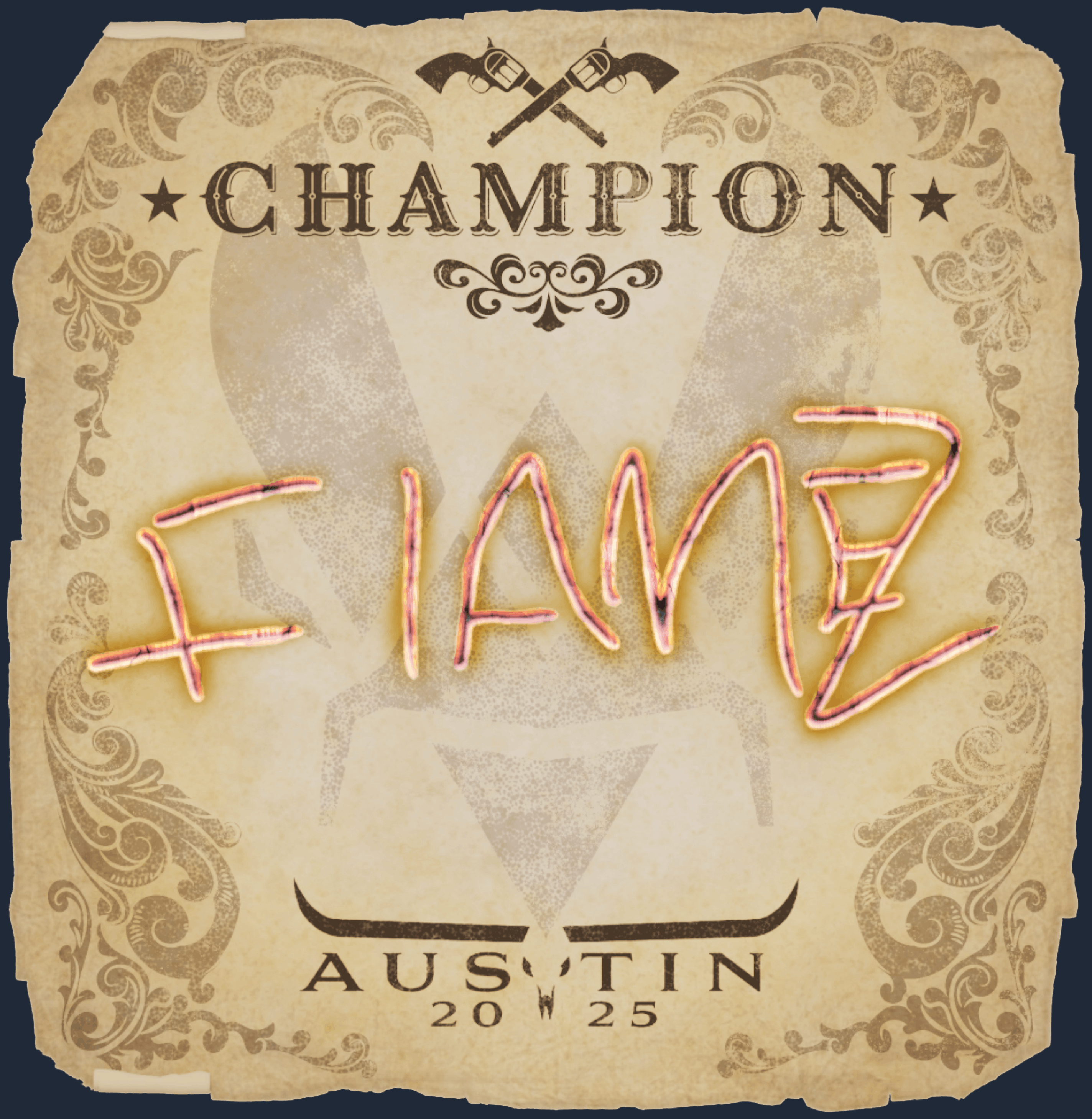 Sticker | FlameZ (Champion) | Austin 2025