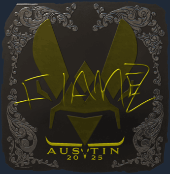 Sticker | FlameZ (Foil) | Austin 2025