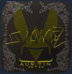 Sticker | FlameZ (Foil) | Austin 2025