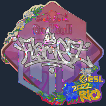 Sticker | FlameZ (purpurina) | Río 2022