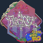 Sticker | FlameZ (Glitter) | Rio 2022