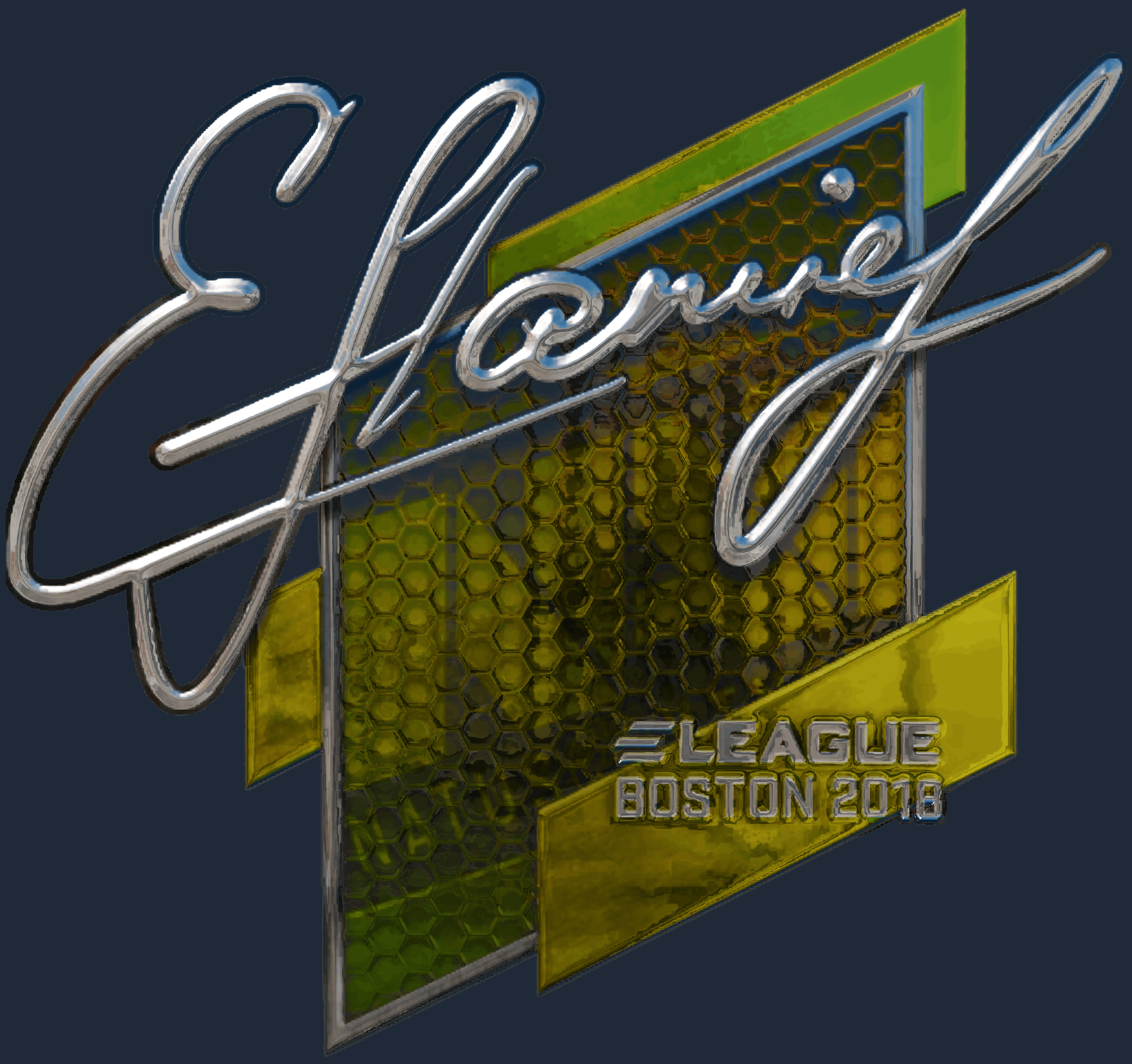 Sticker | flamie (Foil) | Boston 2018