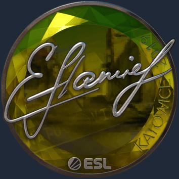 Sticker | flamie (reflectante) | Katowice 2019
