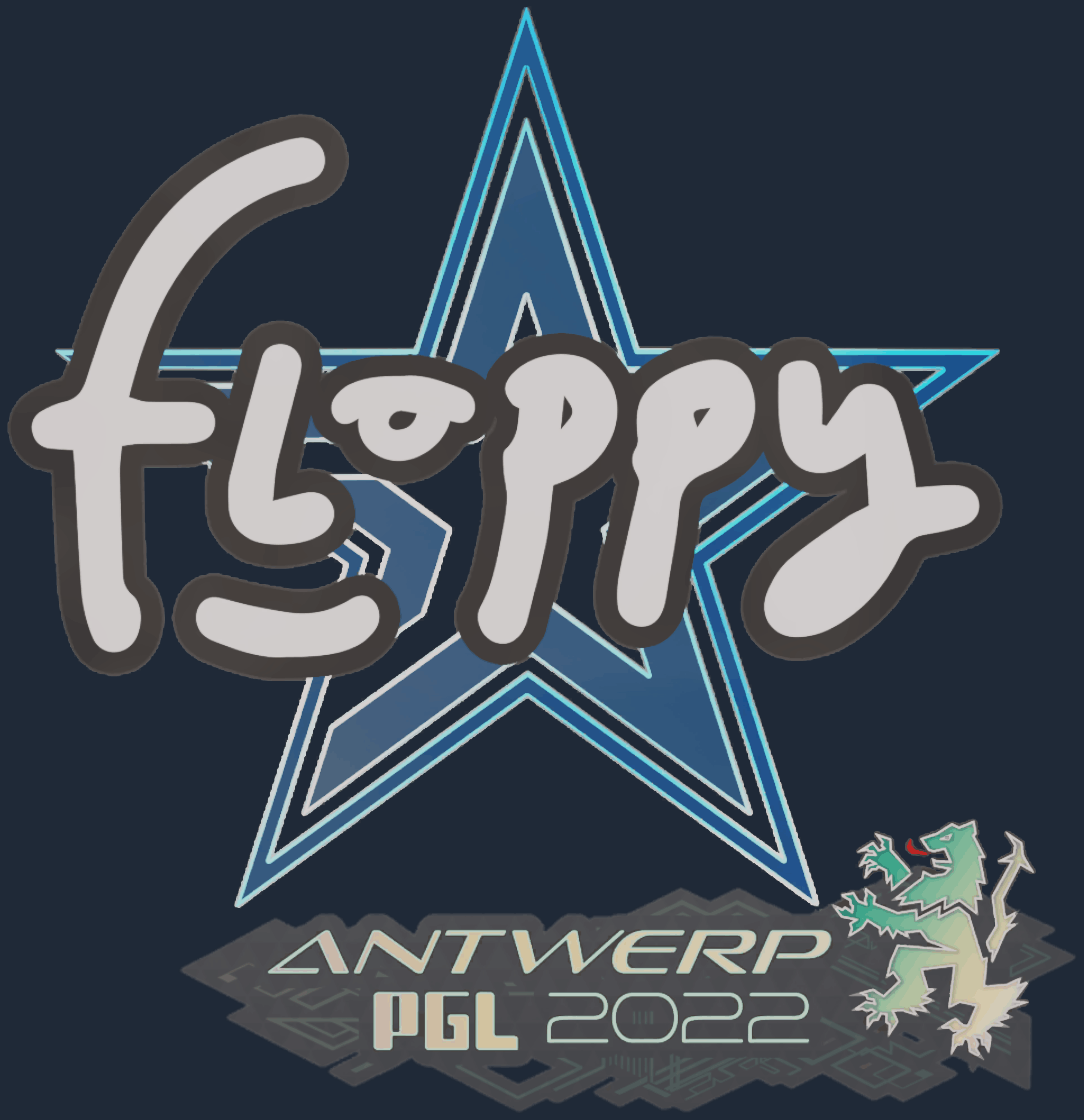 Sticker | floppy | Antwerp 2022