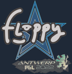 Sticker | floppy | Antwerp 2022