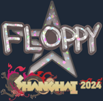 Sticker | floppy (Glitter) | Shanghai 2024