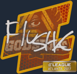 Sticker | flusha | Atlanta 2017