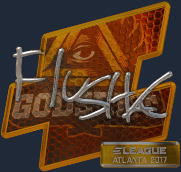 Sticker | flusha (reflectante) | Atlanta 2017