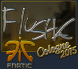 Sticker | flusha (Foil) | Cologne 2015 image