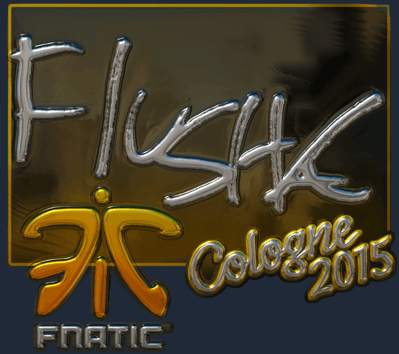 Sticker | flusha (Glanz) | Köln 2015