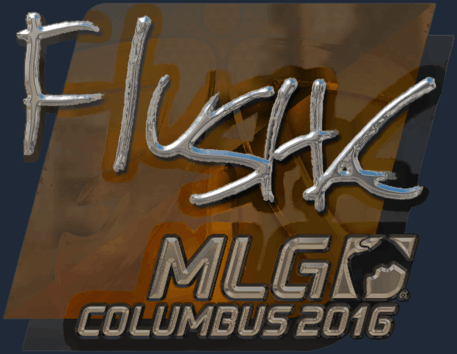 Sticker | flusha (reflectante) | MLG Columbus 2016