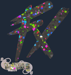 Sticker | Fluxo (Glitter) | Paris 2023