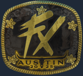 Sticker | Fluxo (Gold) | Austin 2025
