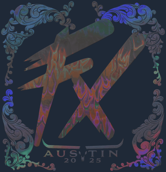 Sticker | Fluxo (holográfica) | Austin 2025
