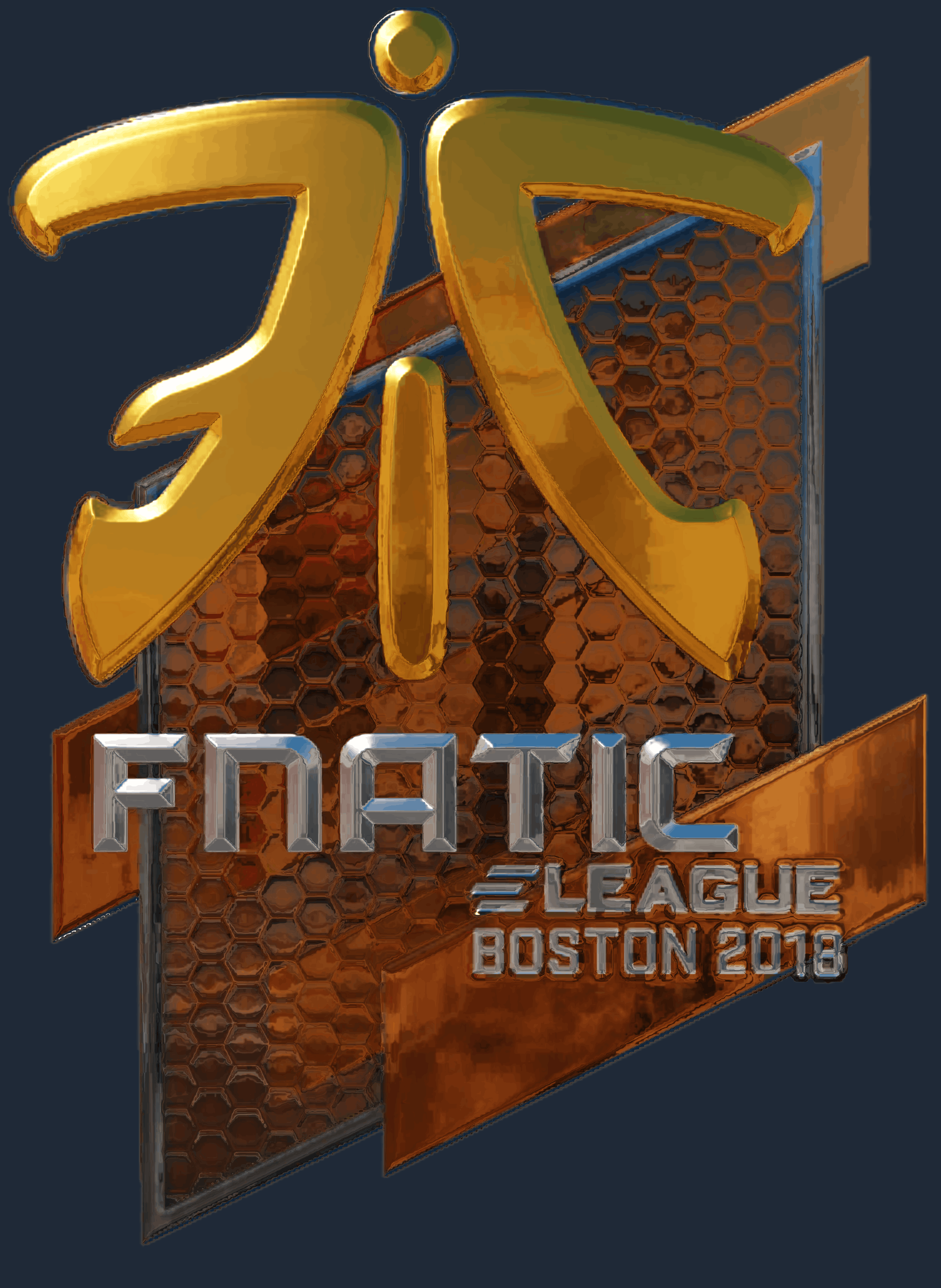 Sticker | Fnatic (Foil) | Boston 2018