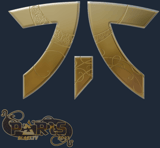 Sticker | Fnatic (Gold) | Paris 2023