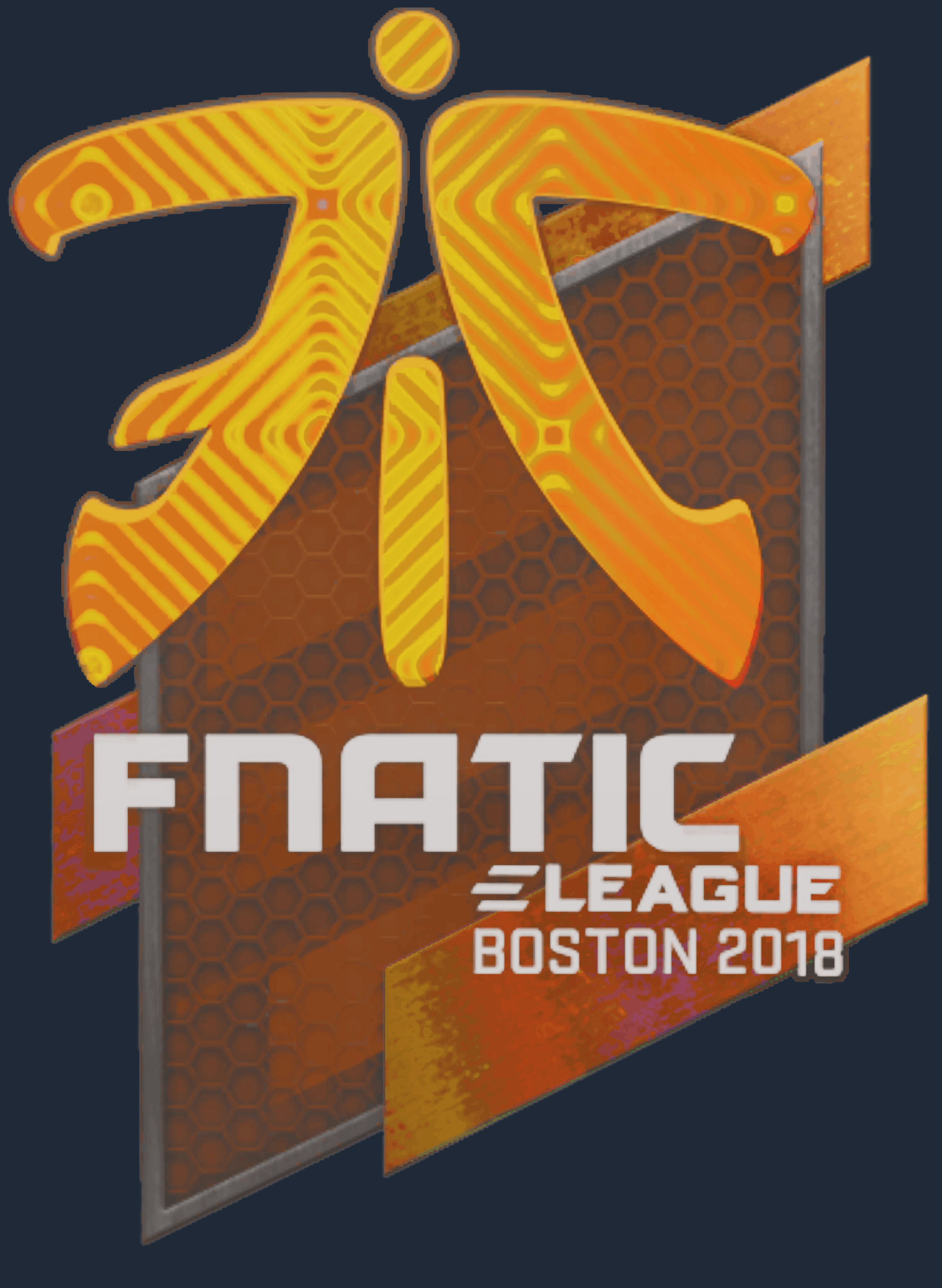 Sticker | Fnatic (Holo) | Boston 2018