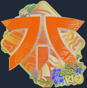 Sticker | Fnatic (holográfica) | Río 2022