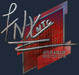 Sticker | fnx (Foil) | Boston 2018