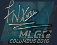 Sticker | fnx (Foil) | MLG Columbus 2016