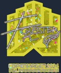 Sticker | Forester (Glitter) | Copenhagen 2024