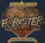 Sticker | Forester (Gold) | Berlin 2019